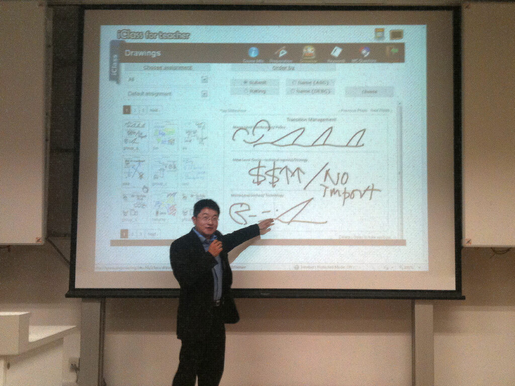 Dr. Fok’s project students gained experience on e-learning and developed iClass in their Senior Design Project. Dr. Fok used iClass to make his class more interactive.