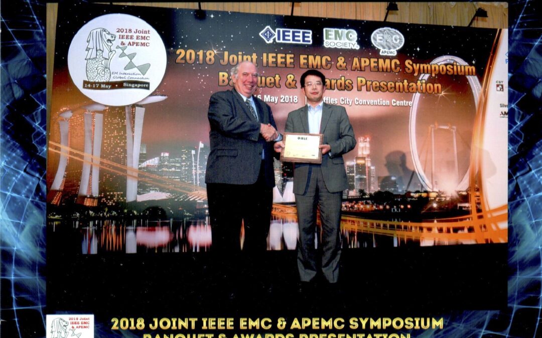 Technical Achievement Award by the IEEE EMC Society at 2018 Joint IEEE EMC & APEMC Symposium