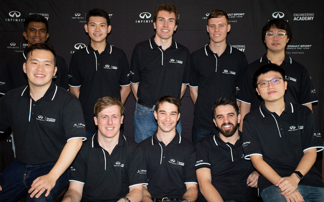 BEng (EE) student listed as one of the top 10 finalists in the INFINITI Engineering Academy for the Asia & Oceania region