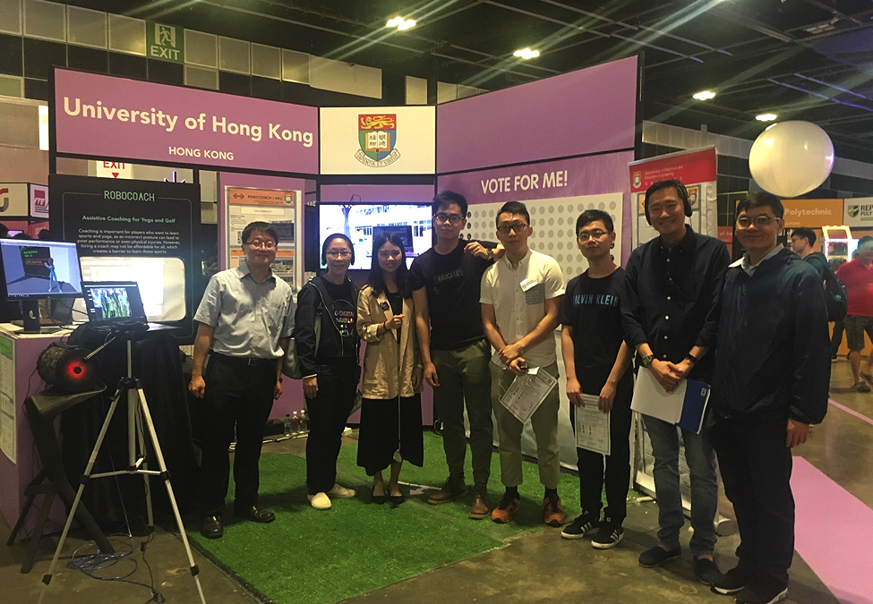 Two EEE Teams entered the Finalist of the Youth Innovation Awards in Singapore and the RoboCoach Team won the Best Creative Idea Award