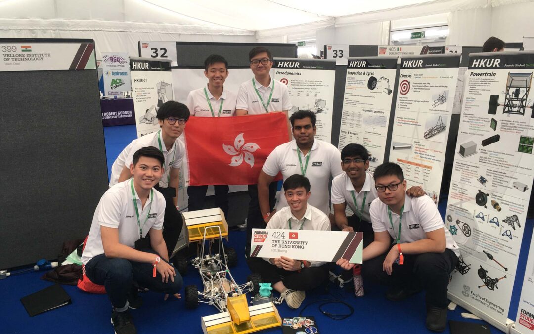 EV interest group won the 2nd place in the Class 2 Design Competition at Formula Student UK 2019