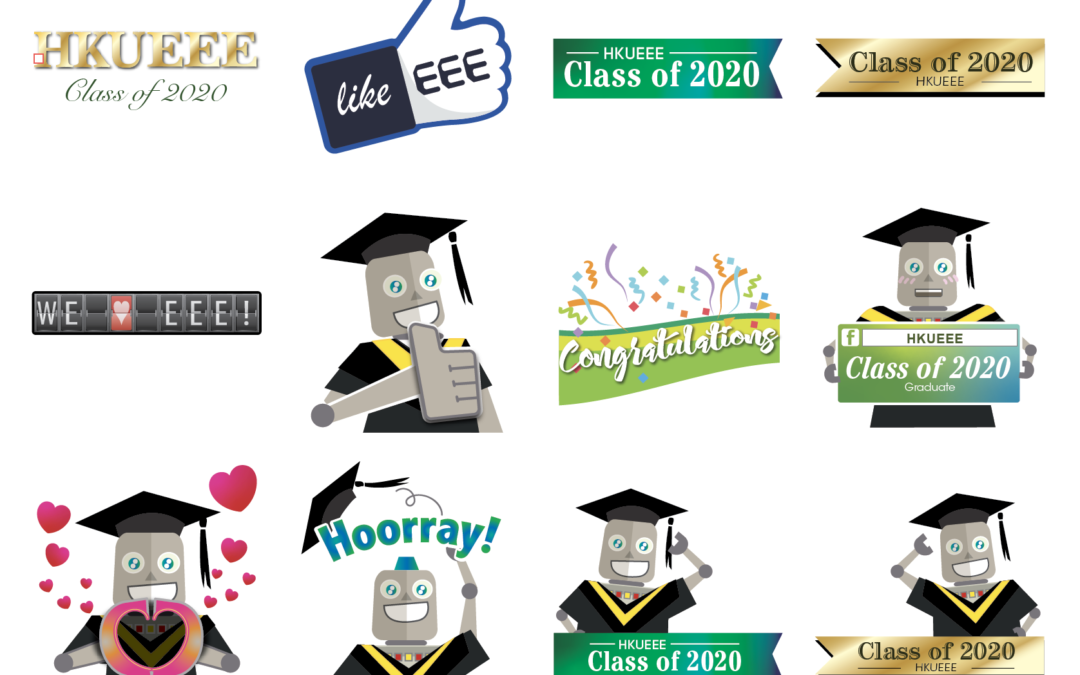 HKUEEE Whatsapp stickers for instant messages and photos
