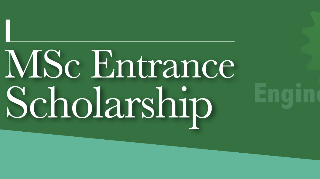 Generous scholarships are available for well-qualified, part-time masters student