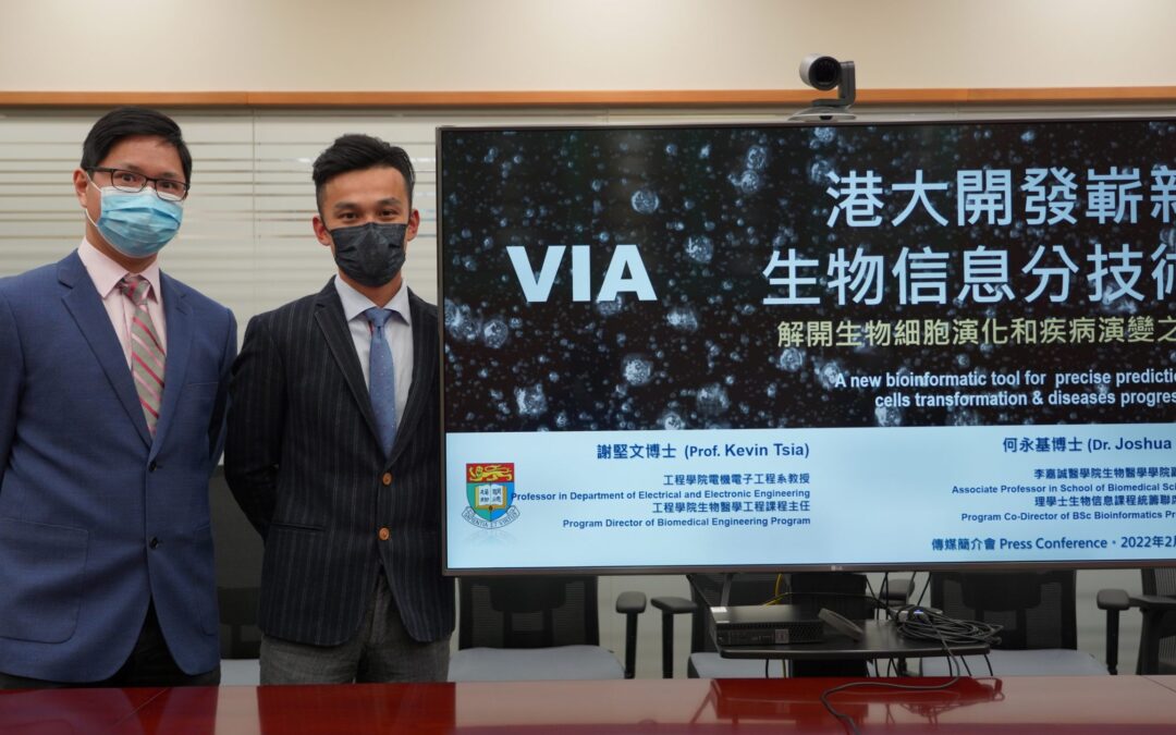 HKU biomedical engineering team develops a new bioinformatic tool for precise prediction of cells transformation and diseases formation including cancers