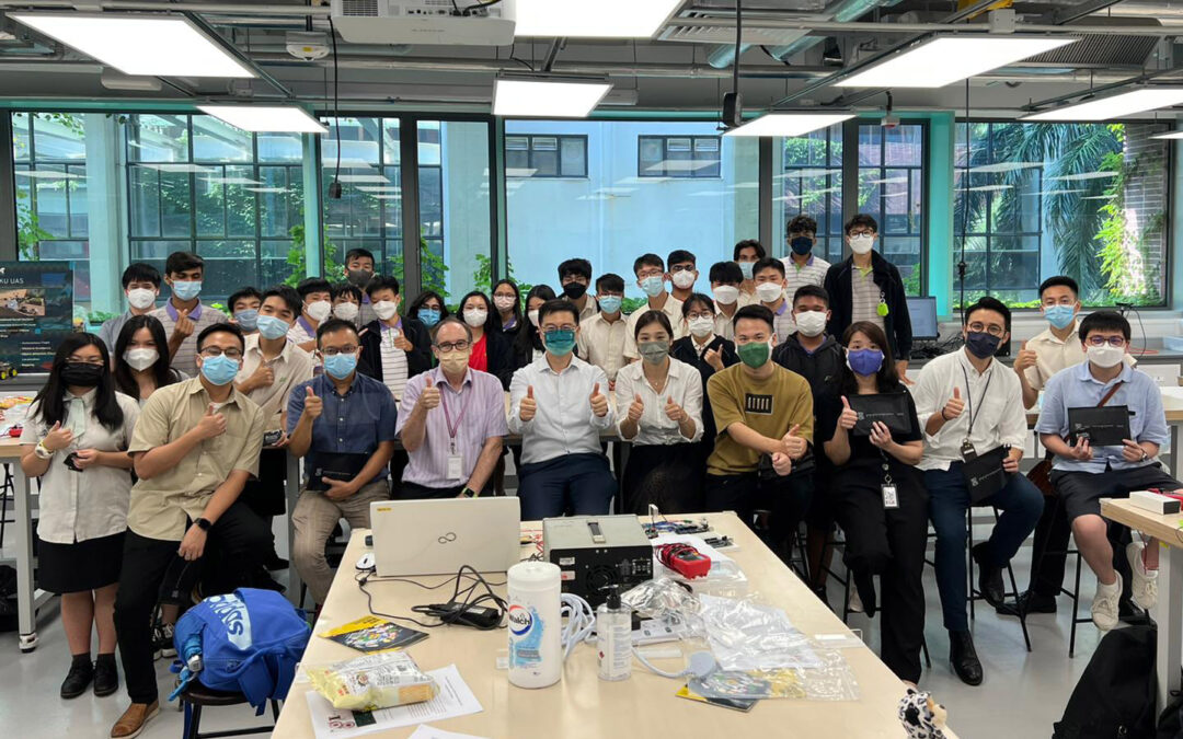 ELCHK-Lutheran Academy delegation visited Innovation Wing One