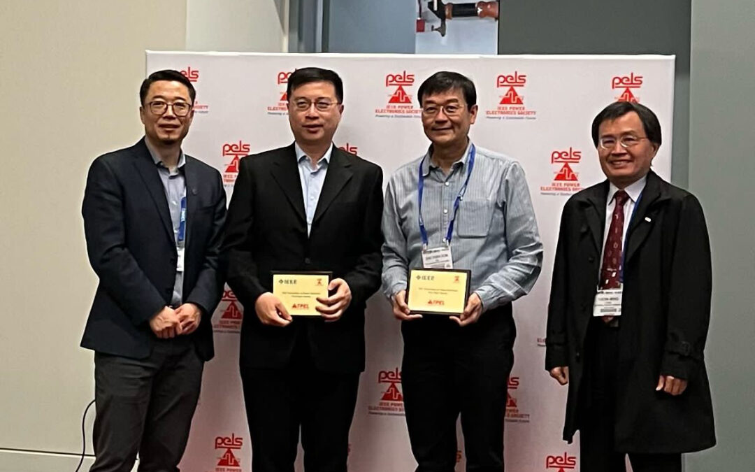Congratulations to Dr Albert Ting Leung LEE, Prof. Siew Chung TAN, Prof. Ron HUI, Dr Cheuk Ping Germaine WONG and Dr Kerui LI for receiving the 2022 IEEE Transactions on Power Electronics (TPEL) First Place Prize Paper Award