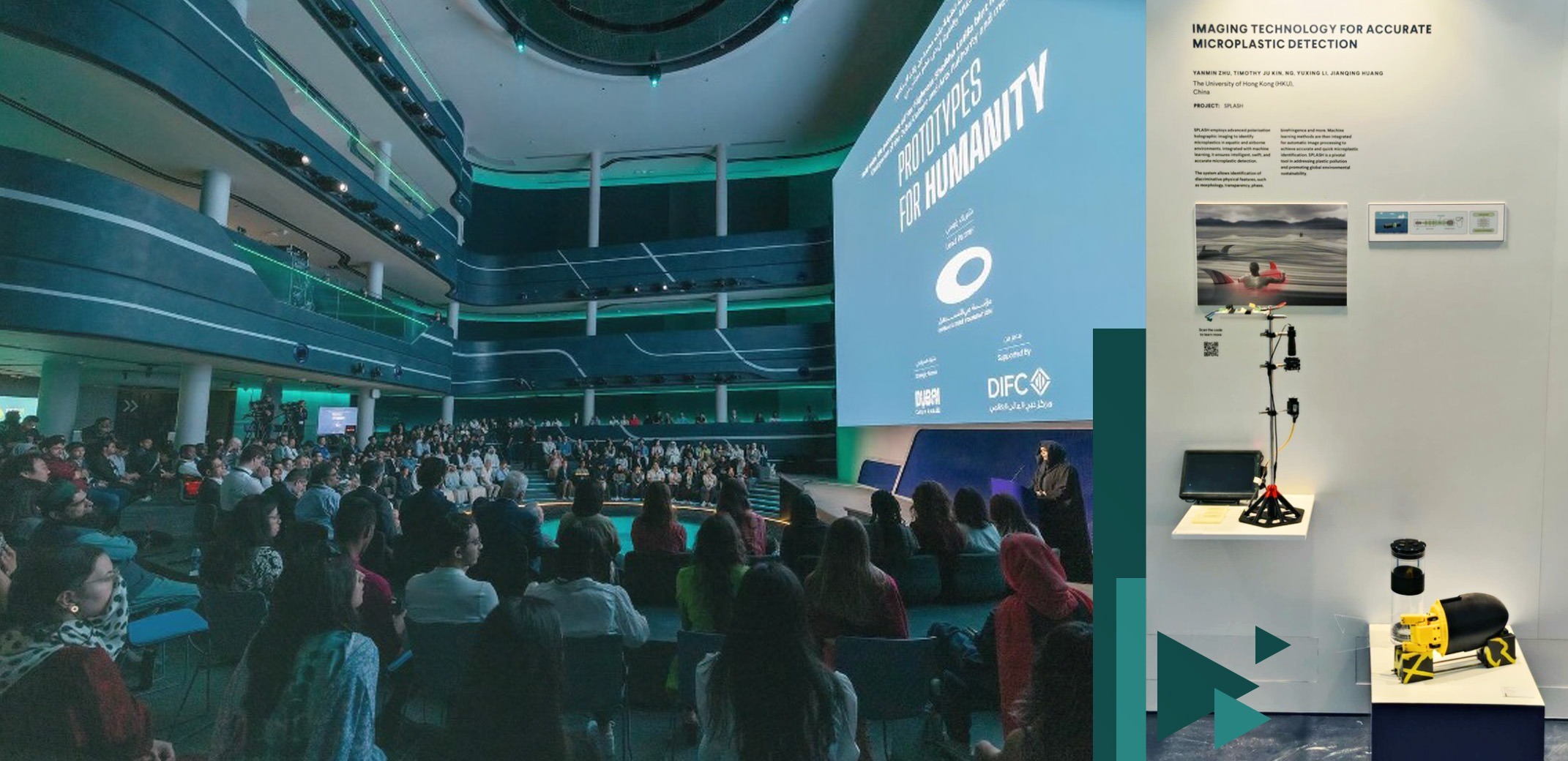 booth in Prototypes for Humanity 2023