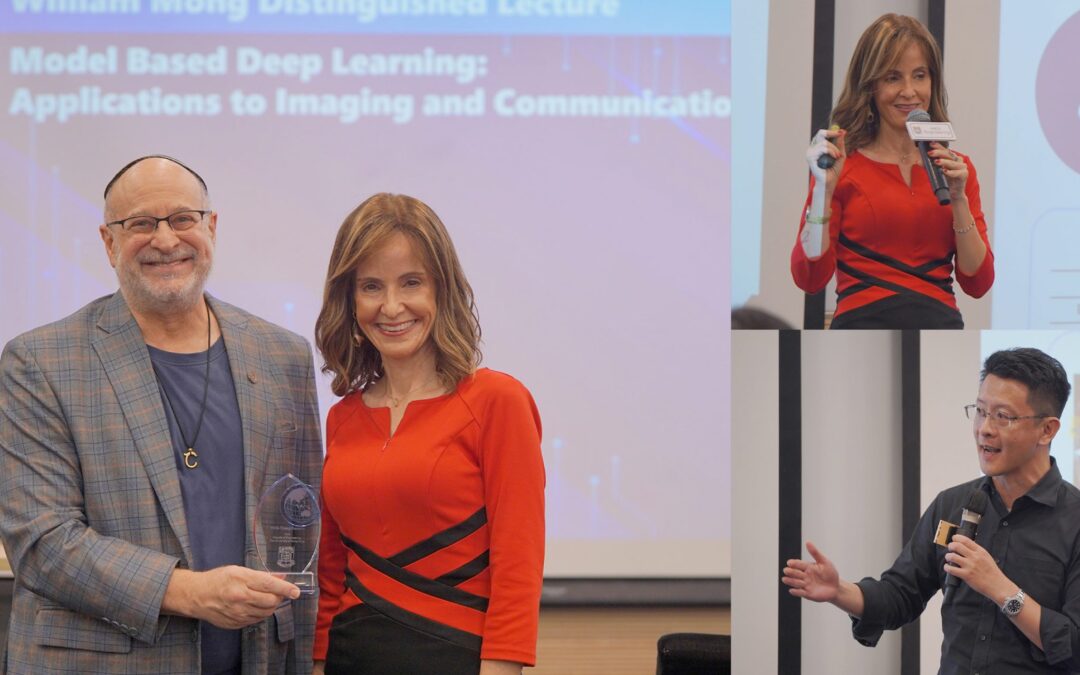 William Mong Distinguished Lecture: Model Based Deep Learning: Applications to Imaging and Communications