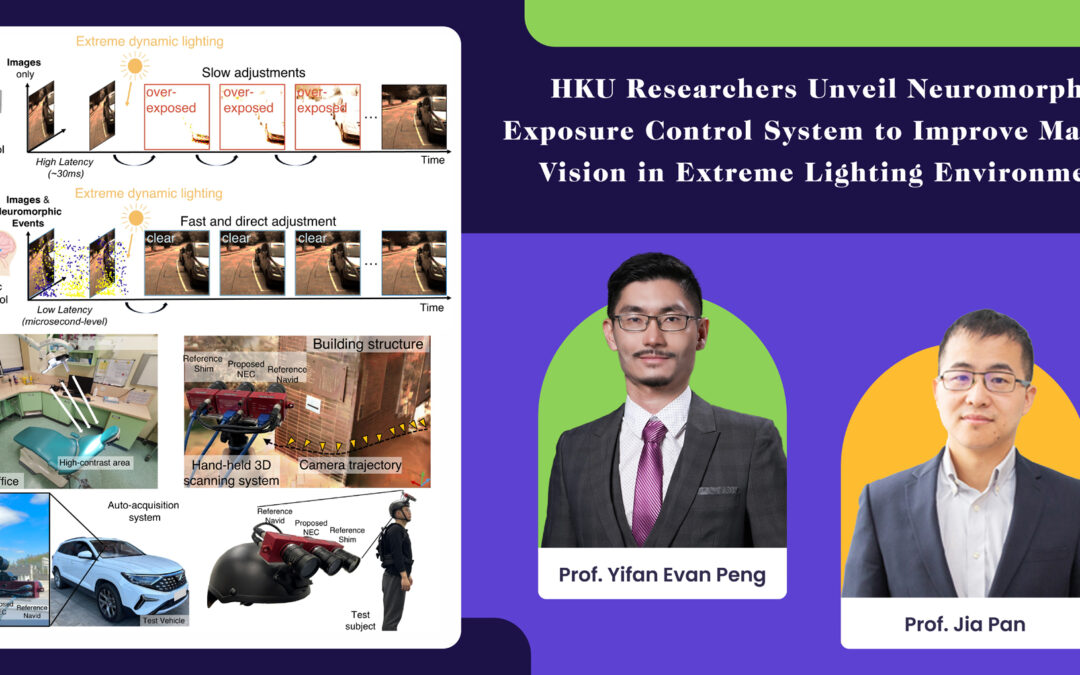 HKU Researchers Unveil Neuromorphic Exposure Control System to Improve Machine Vision in Extreme Lighting Environments