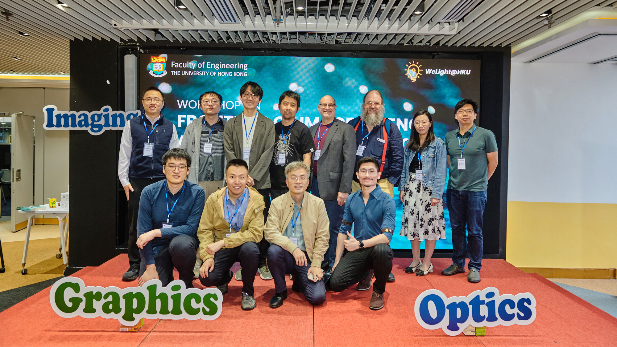 Group photo of the speakers.