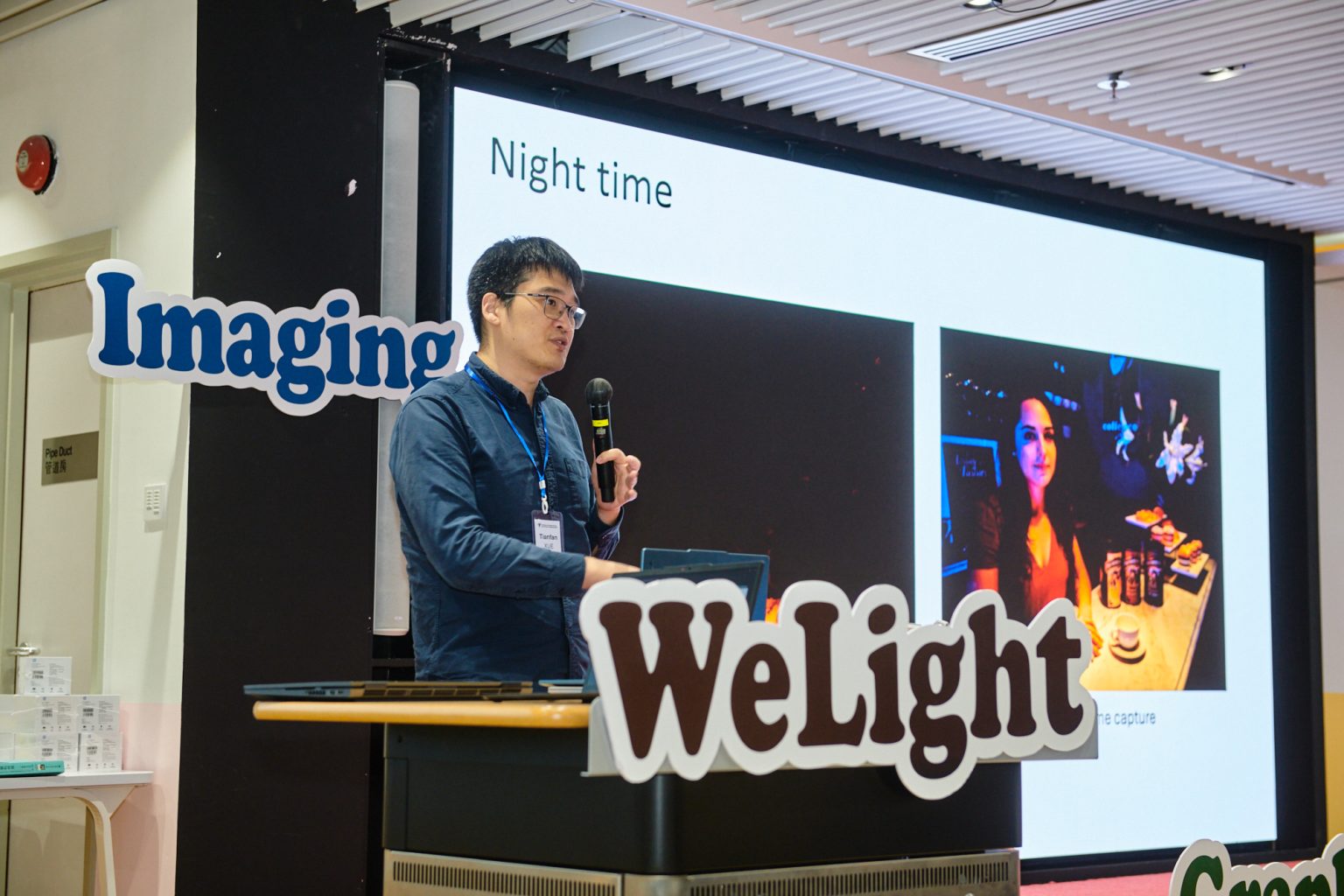 Prof. Tianfan XUE from The Chinese University of Hong Kong (CUHK) delivered the workshop “Computational Photography in the Age of Foundation and Generative Models”.