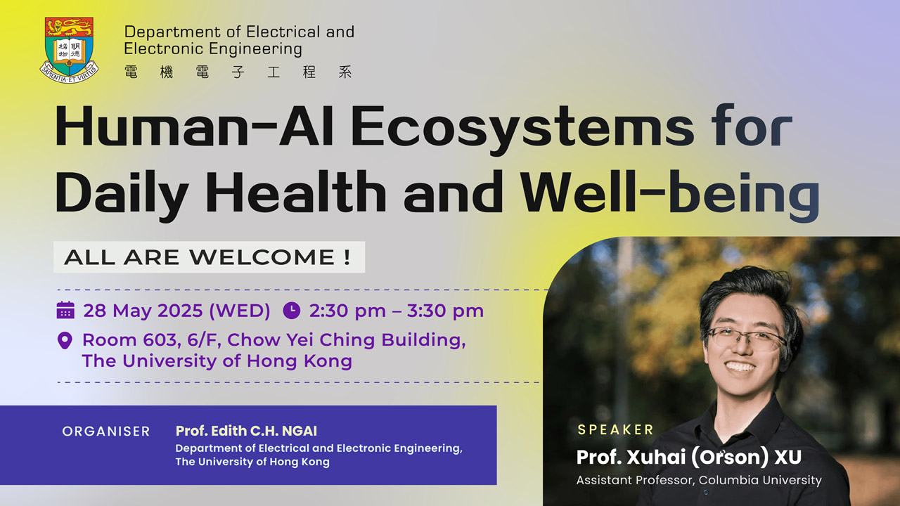 Seminar on Human-AI Ecosystems for Daily Health and Well-being