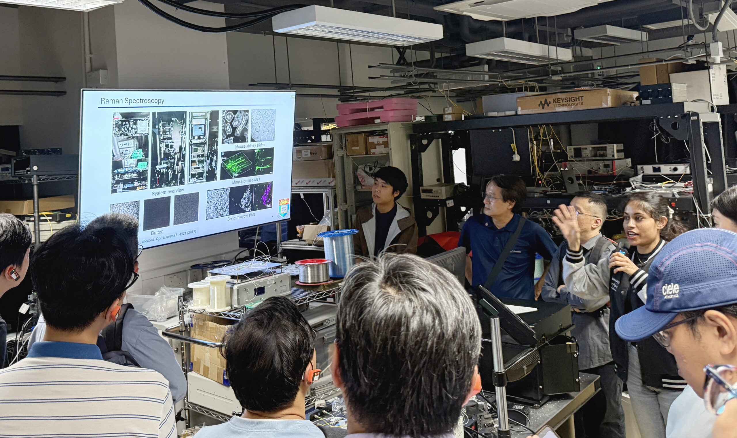 EEE students showcased their research team latest research projects to alumni.