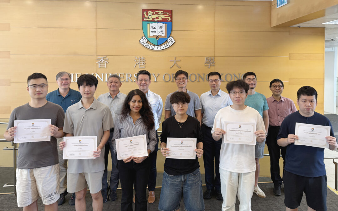 Recipients of the HKU EEE Teaching Assistant Awards 2024-2025