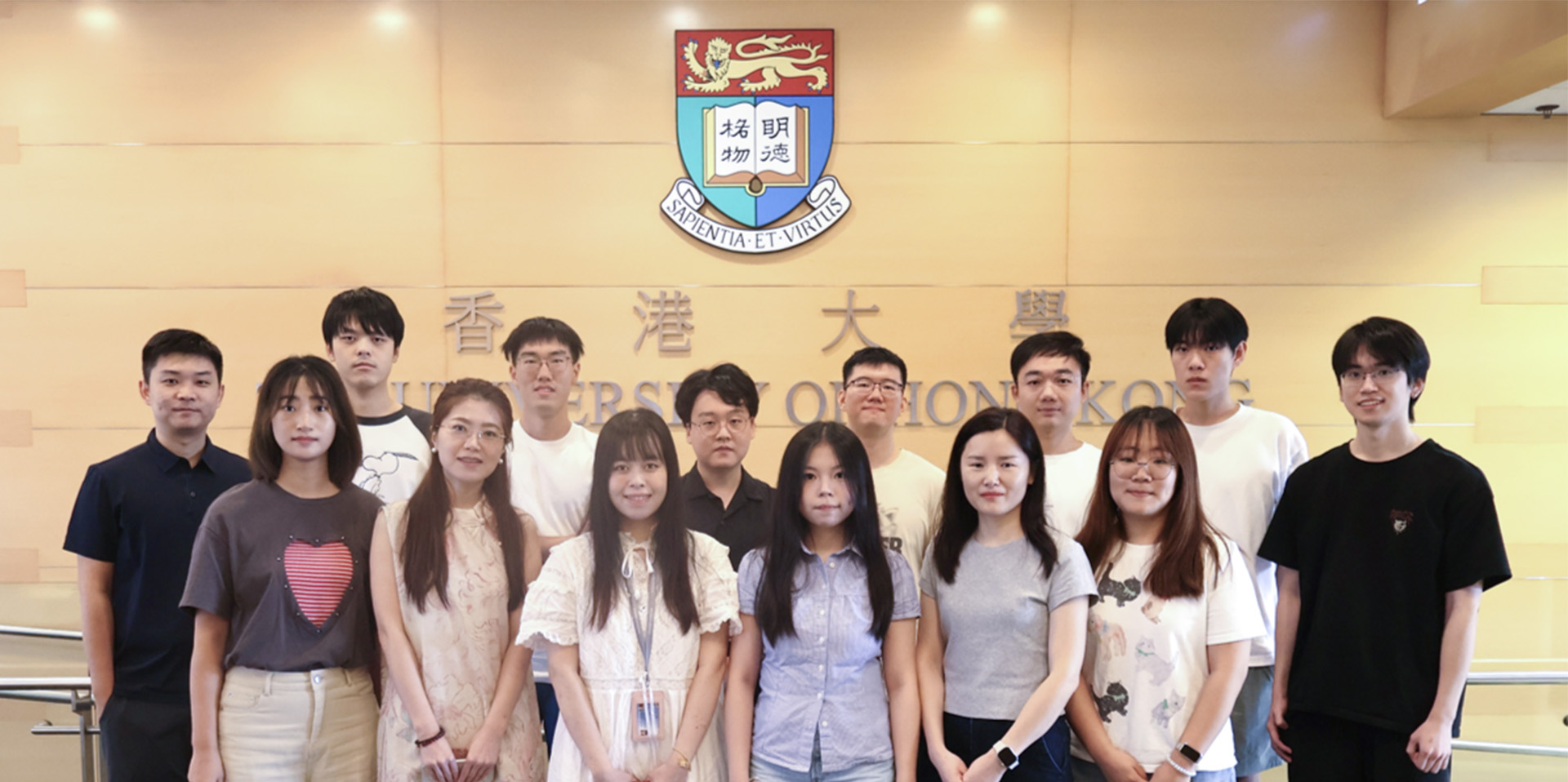 Group photo of HKU engineering research team led by Professor Leo Tianshuo ZHAO 