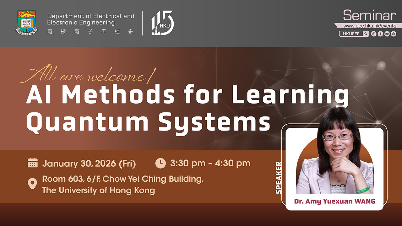 Seminar on AI Methods for Learning Quantum Systems