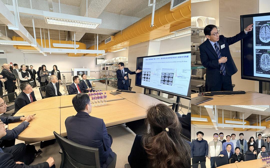 Minister of the National Health Commission Leads Delegation to HKU to Exchange Interdisciplinary Medical Innovation and Research 國家衞生健康委員會主任一行訪問香港大學共同交流跨領域醫學創新科研