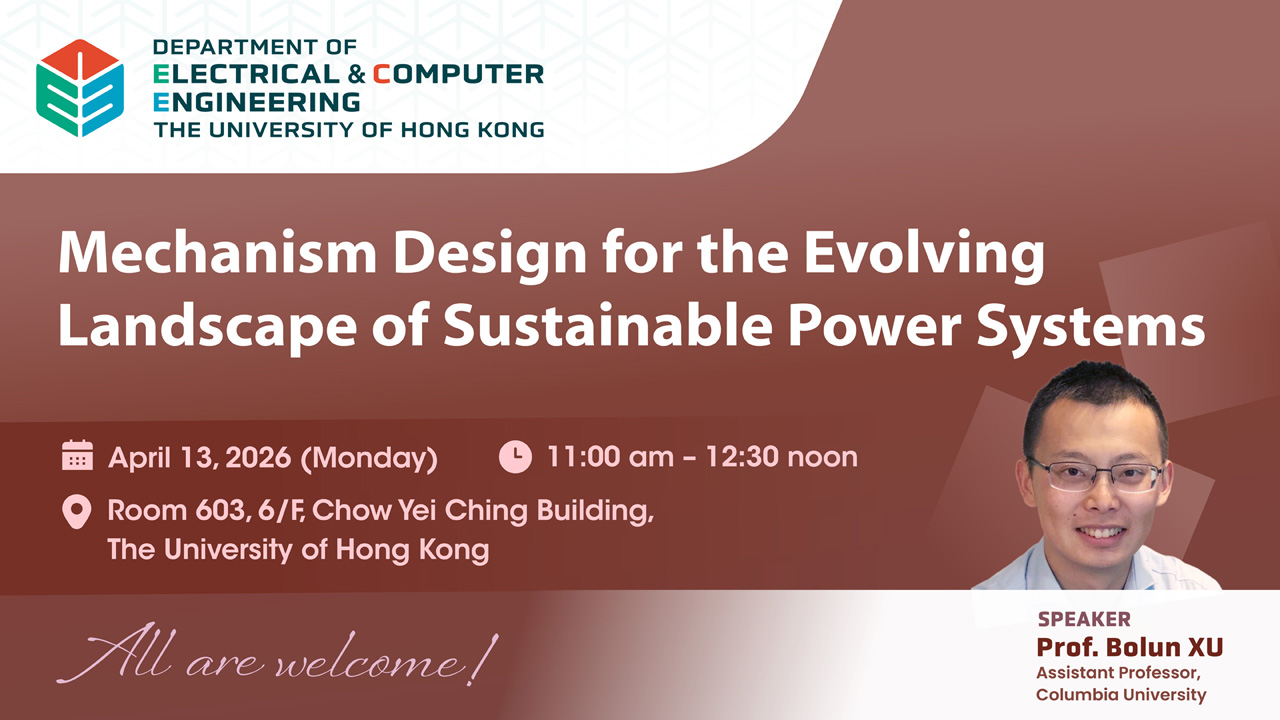 Seminar on Mechanism Design for the Evolving Landscape of Sustainable Power Systems