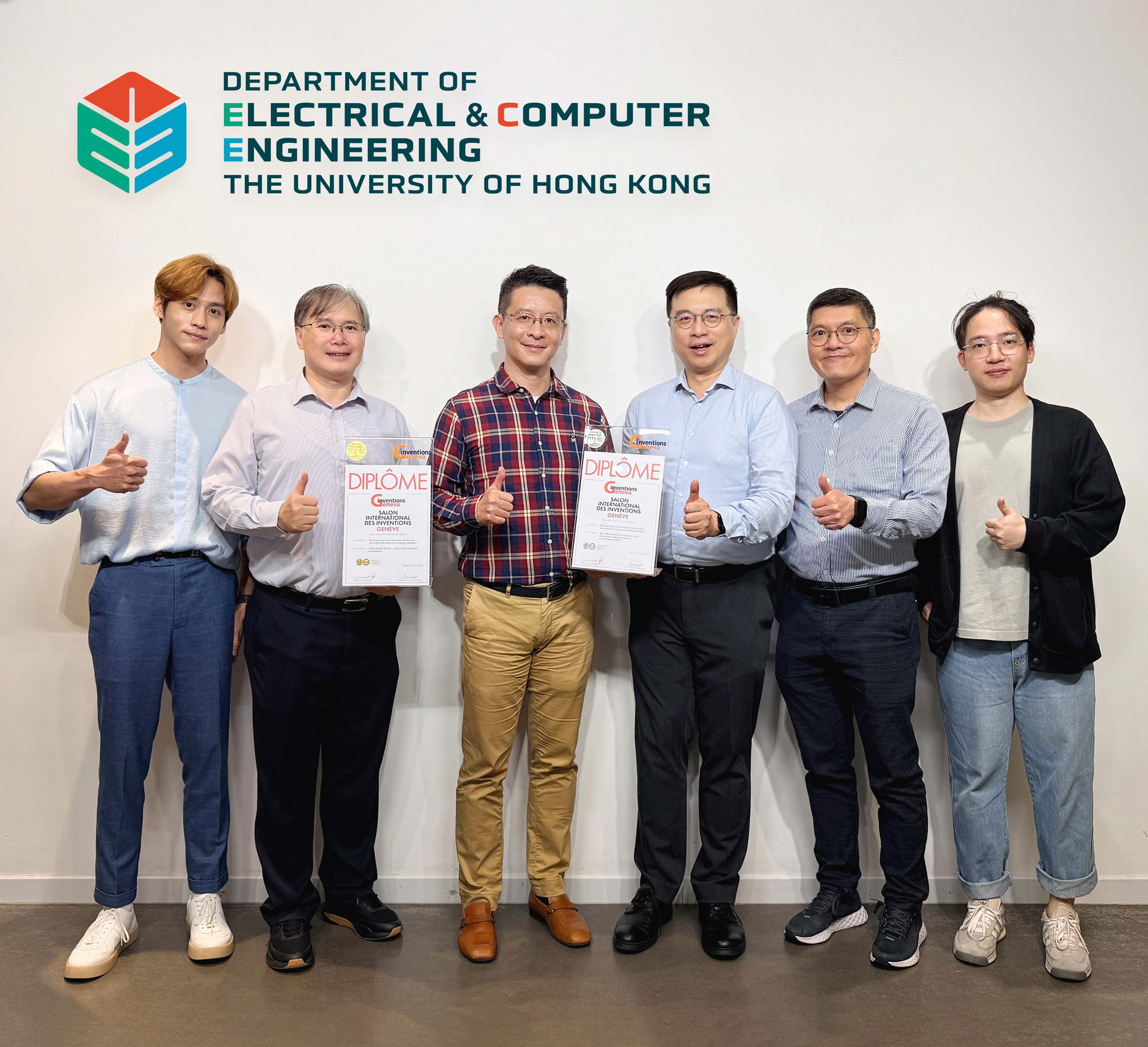 HKUECE K-Bot Team Wins Gold and Silver Medals at 51st International Exhibition of Inventions in Geneva