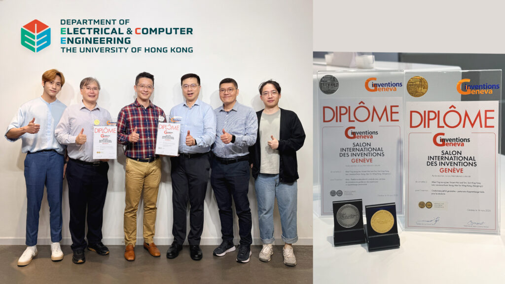 HKUECE K-Bot Team Wins Gold and Silver Medals at 51st International Exhibition of Inventions in Geneva