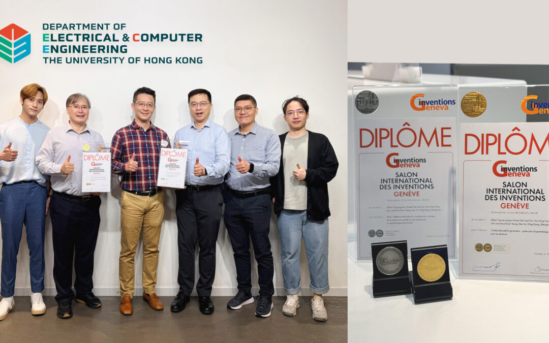 HKU-ECE K-Bot Team Wins Gold and Silver Medals at 51st International Exhibition of Inventions in Geneva