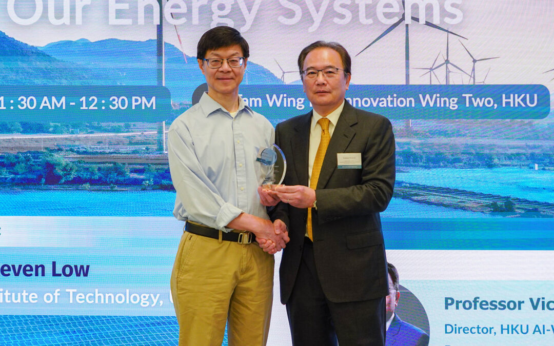William Mong Distinguished Lecture “Decarbonise Energy Systems”
